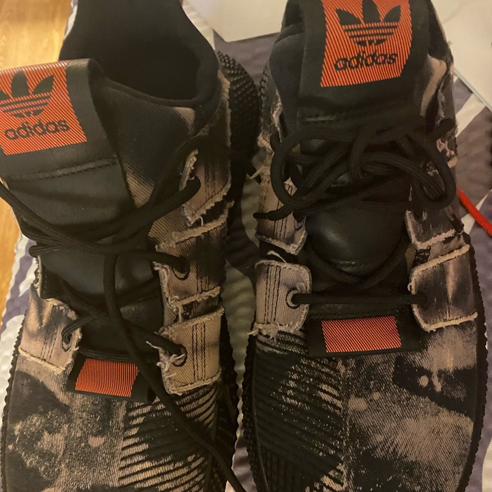 Nice pair of adidas camo sneakers